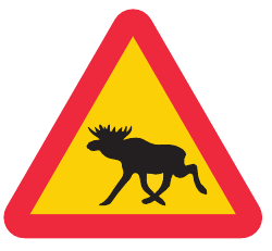 A19 Varning för djur