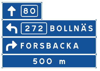 F3 Tabellorienteringstavla