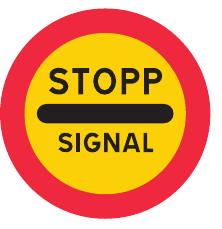 C34 Stopp av angiven anledning
