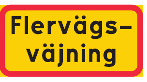 T13 Flervägsväjning